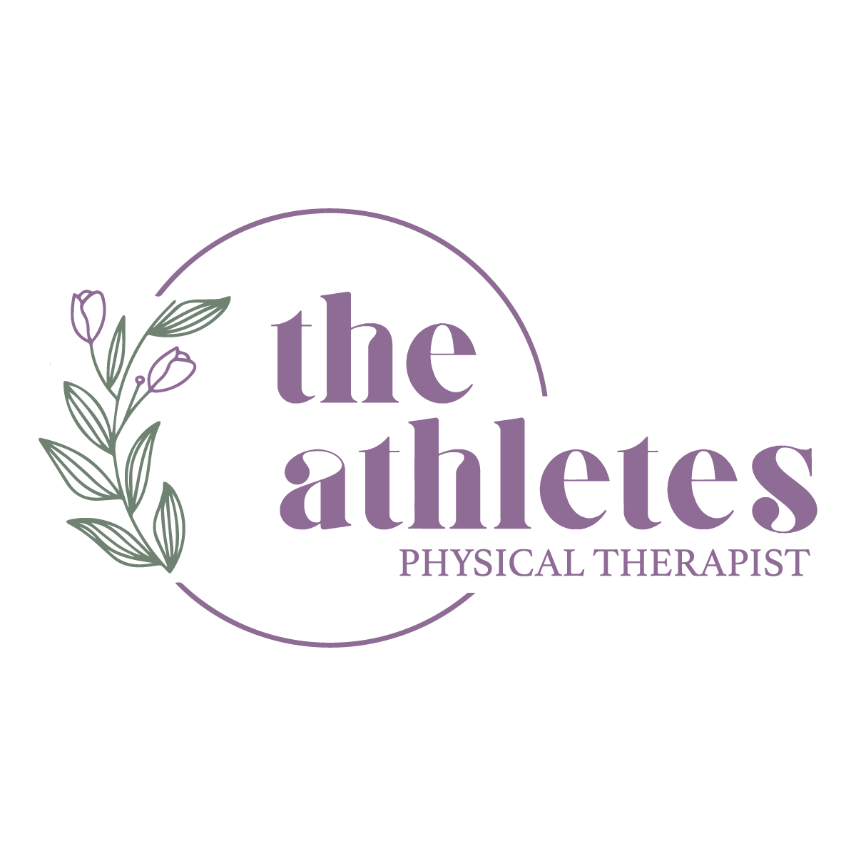 Floral Logo color Transparent